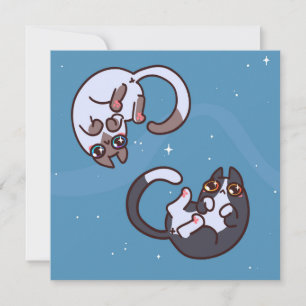 Cute Cats Holiday Card