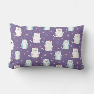 Cute Cats Lumbar Cushion