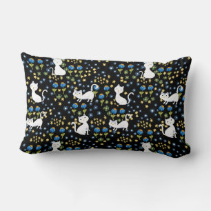 Cute cats lumbar cushion