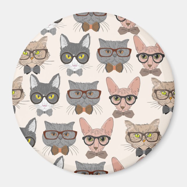 Cute Cats Magnet (Front)