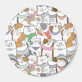 Cute Cats Magnet