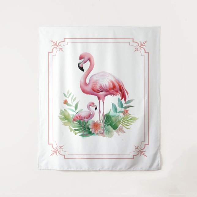 Cute Cats Mid Century Modern Tapestry (Front)