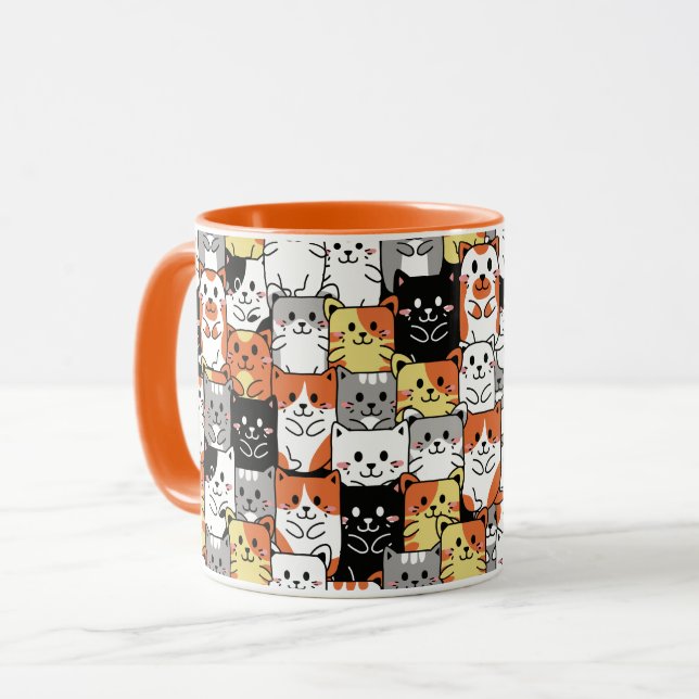 Cute cats mug (Front Left)