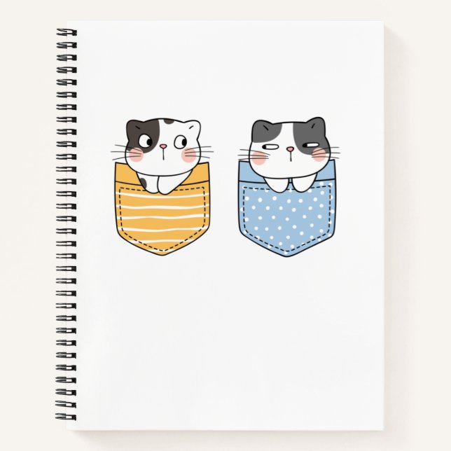 Cute Cats Notebook (Front)