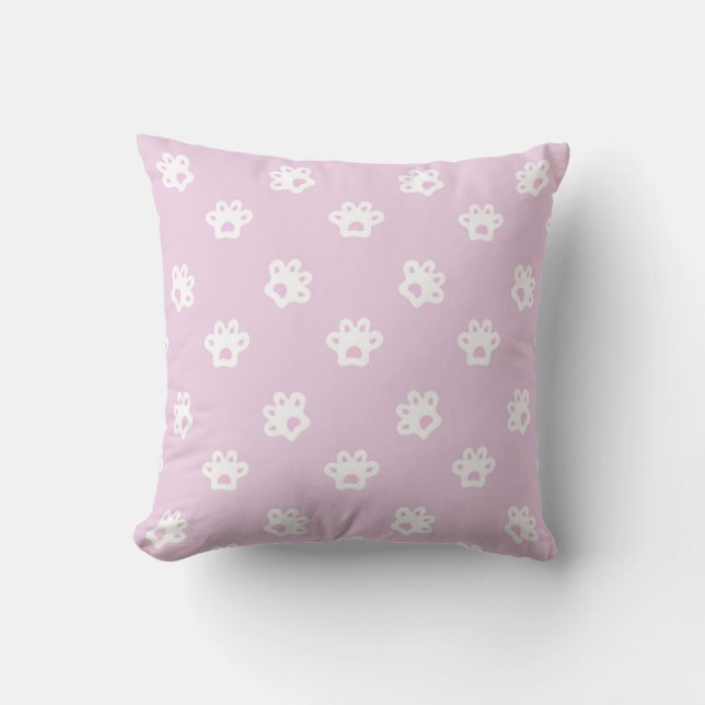 cute cat's paws pattern cushion (Front)