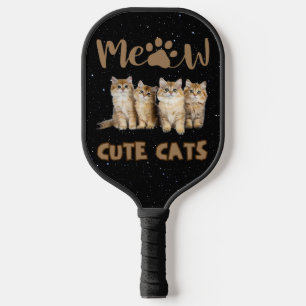 Cute Cats  Pickleball Paddle