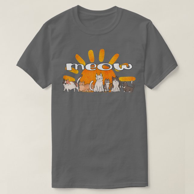 cute cats  T-Shirt (Design Front)
