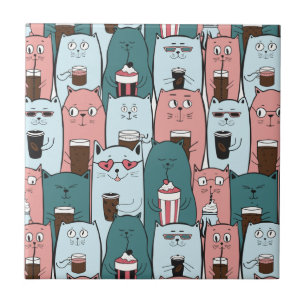 Cute Cats  Tile