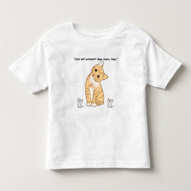 cute cats toddler T-Shirt (Front)