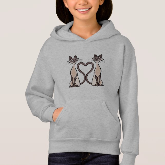 Cute Cats With Lovely Heart (Front)