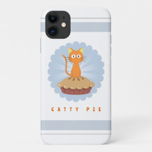Cute Catty Pie Cat Lover Case-Mate iPhone Case