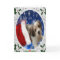 Cute Cavachon Greeting Card, Christmas Dog