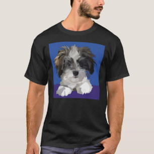 Cute Cavachon Maltese Poodle Mix Dog T-Shirt