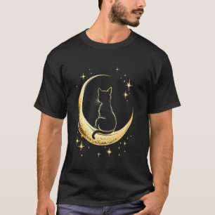 Cute Celestial Cat T-Shirt