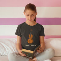 Cute Cellist Musician Daughter Birthday Gag