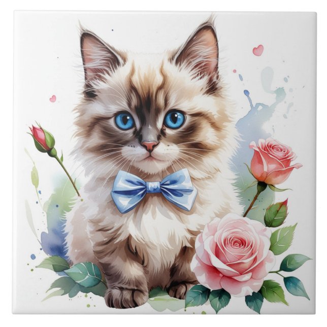 Cute Ceramic Tile (Front)