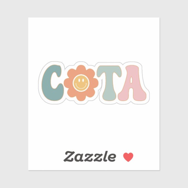 Cute Certified Occupational Therapy Assistant COTA (Sheet)