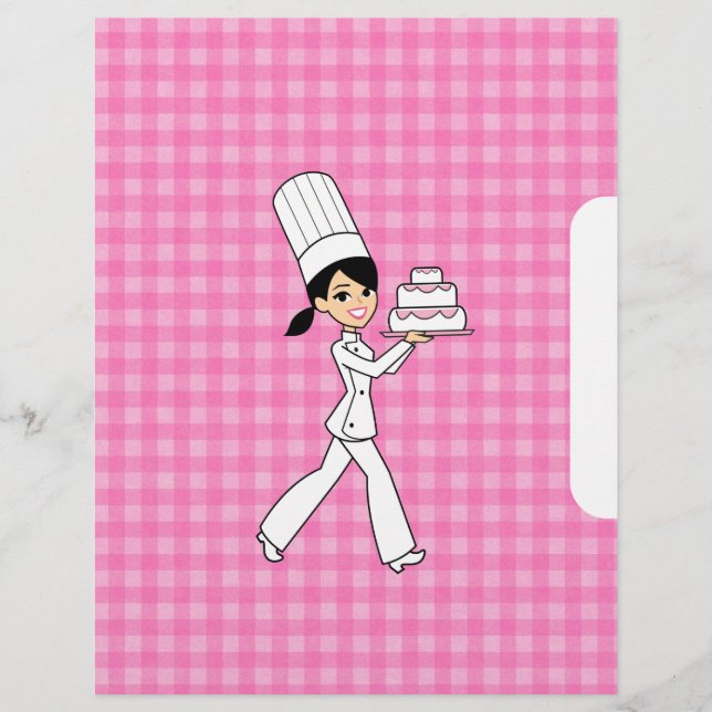Cute Chapter Divider for Recipe Binders (Front)