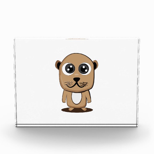 Cute character clipart photo block (Front)