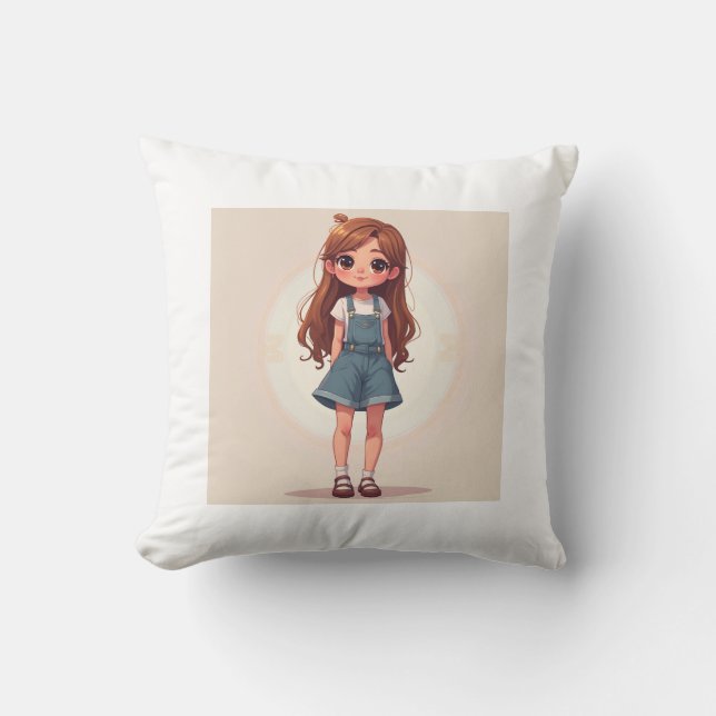 Cute character cushion (Front)