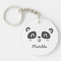 Cute character panda children's design