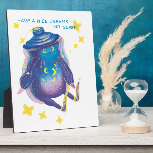 cute character plaque (Side)