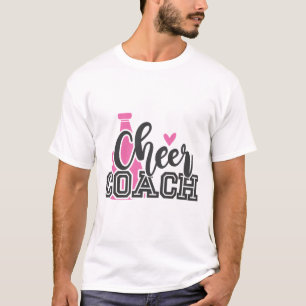 Cute Cheer Coach - Cheerleading Team Coach Heart G T-Shirt