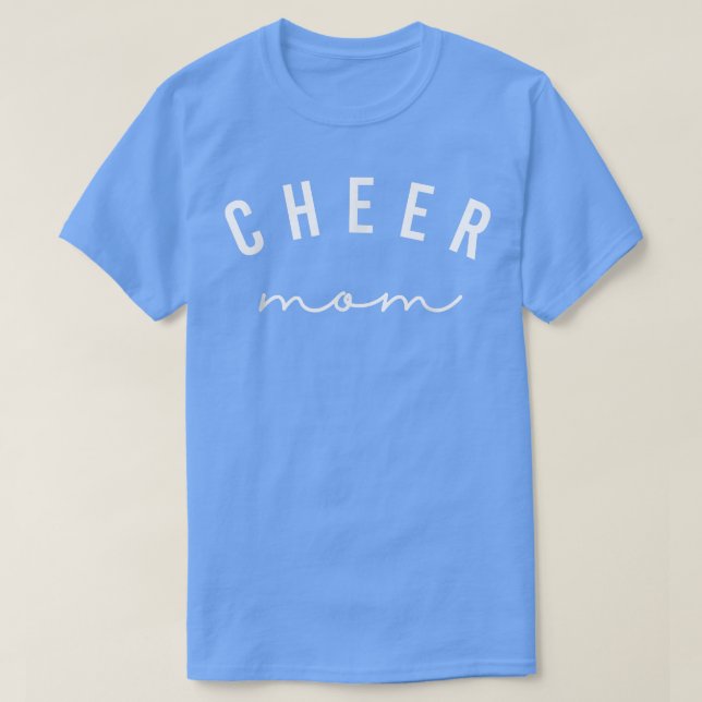 Cute Cheer Mum  T-Shirt (Design Front)