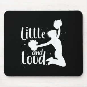 Cute Cheerleader Art For Women Girls Cheering Chee Mouse Pad