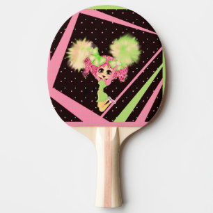 Cute Cheerleader gifts personalised Ping Pong Paddle