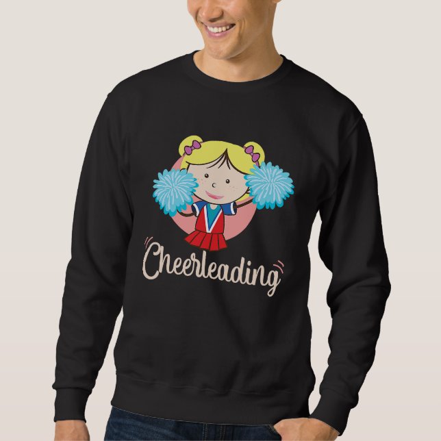 Cute Cheerleading Cheerleading Coaches Sweatshirt (Front)