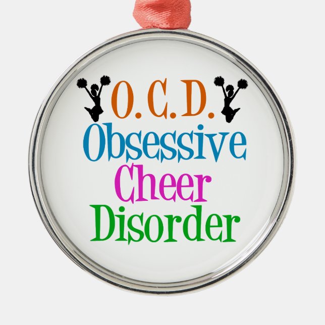 Cute Cheerleading Metal Tree Decoration (Front)