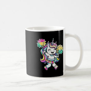 Cute Cheerleading Unicorn Squad Girls Toddlers Coffee Mug