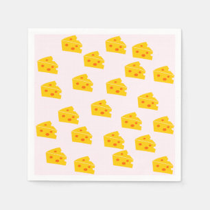 Cute Cheese Paper Napkins