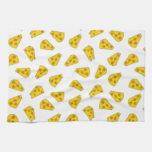 Cute Cheese Pattern Tea Towel