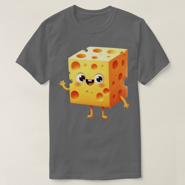Cute Cheese T-Shirt (Design Front)