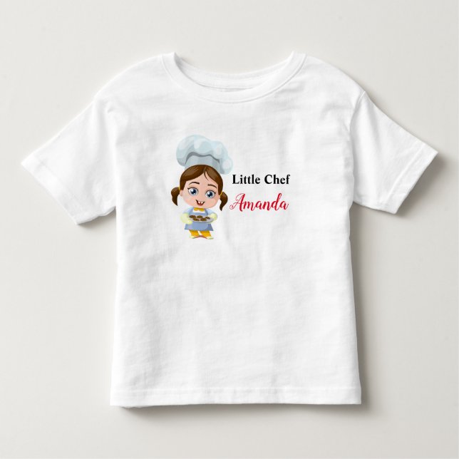 Cute Chef / Cook T-Shirt for Baby (Front)