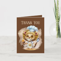 Cute Chef Cook thank you add text