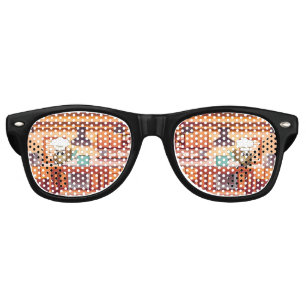 Cute Chef Owl Cooking in Kitchen Retro Sunglasses