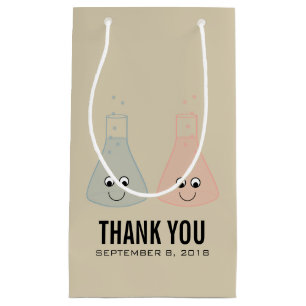 Cute Chemistry Wedding Gift Bag