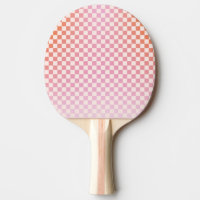 Cute Chequered Pink Orange Summer