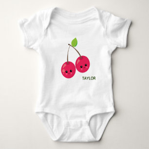 Cute Cherries Baby Bodysuit