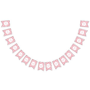 Cute Cherry 1st Birthday Party Bunting