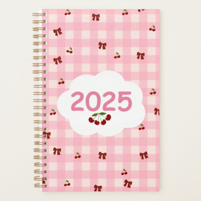 Cute cherry blossom planner  (Front)