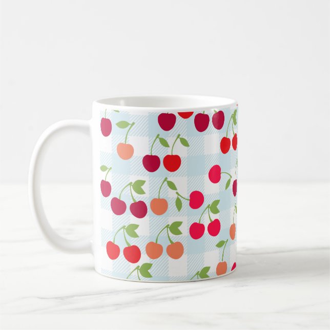 Cute Cherry Coffee Mug (Left)