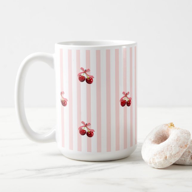 Cute Cherry Mug (With Donut)