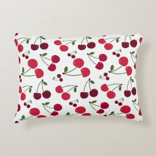 Cute cherry pattern  Accent Pillow