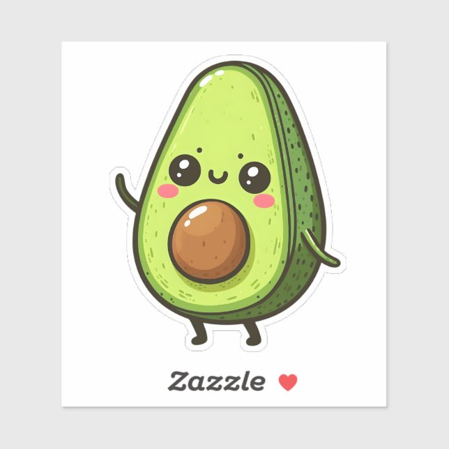 Cute Chibi Avocado (Sheet)