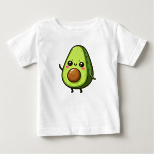 Cute Chibi Avocado Baby T-Shirt