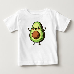 Cute Chibi Avocado Baby T-Shirt